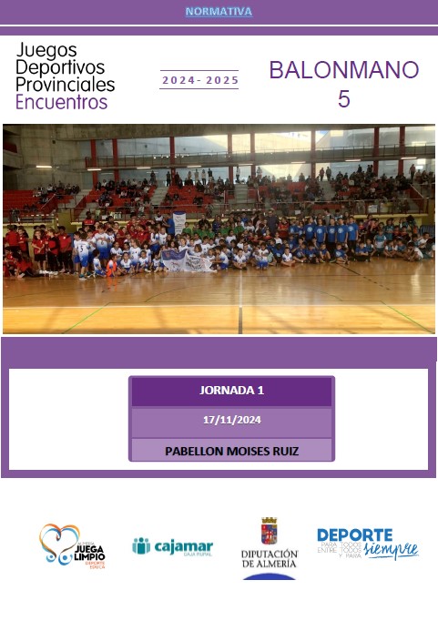 Encuentro Educativo de Promoción del Balonmano 5. Almería 17-11-24